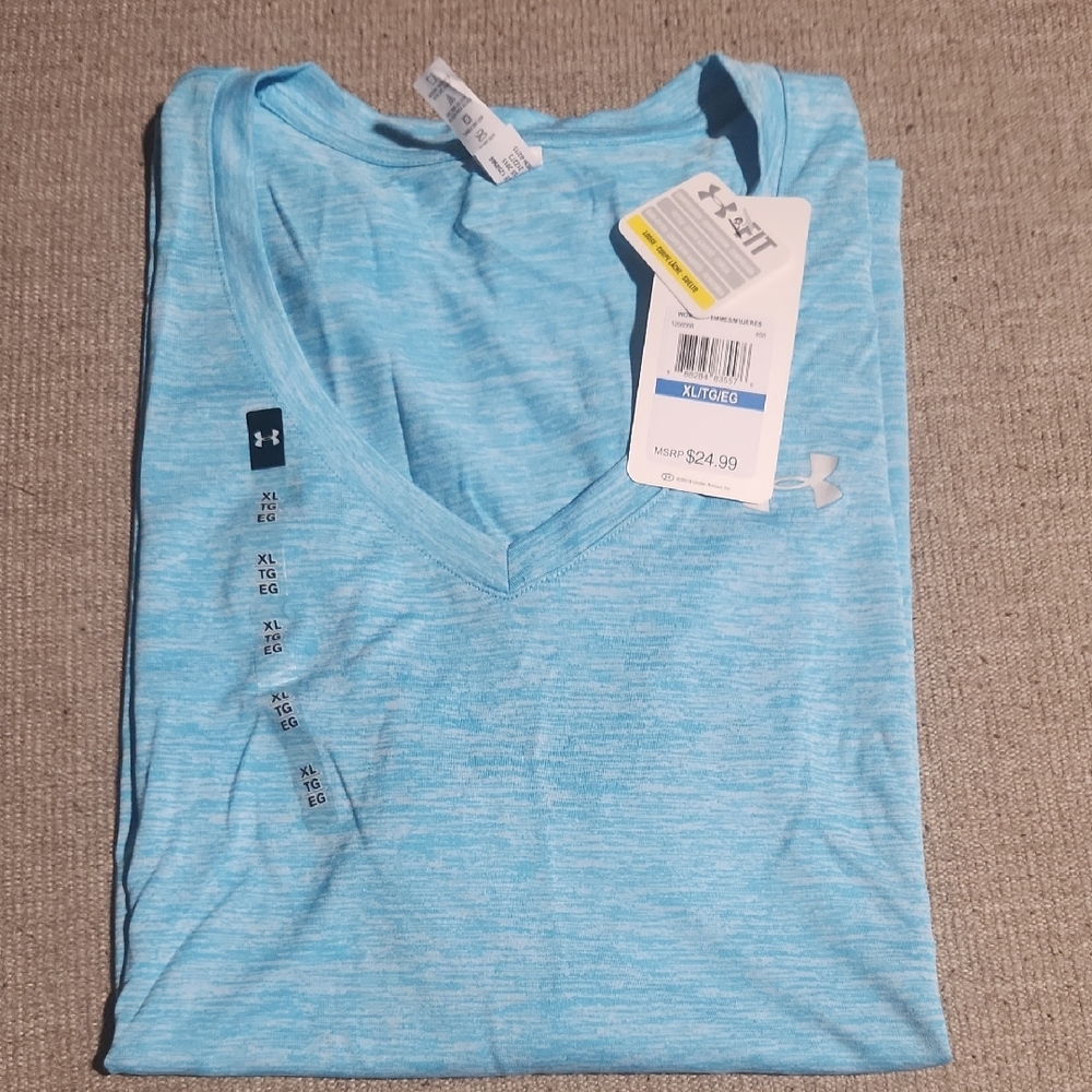 Under Armour Heatgear V-Neck Tee